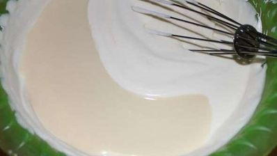 чизкейк снежный