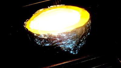 чизкейк в тыкве паутинка