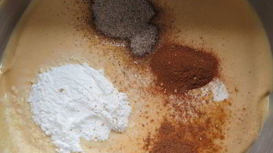 карамельно-тыквенный чизкейк