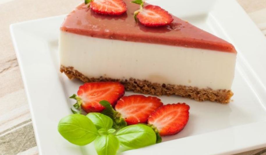 Рецепт клубничного чизкейка с белым шоколадом