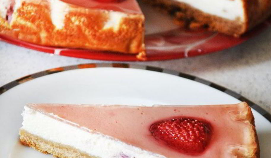 Рецепт клубничного чизкейка