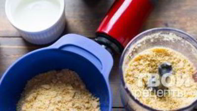 легкий чизкейк с манго