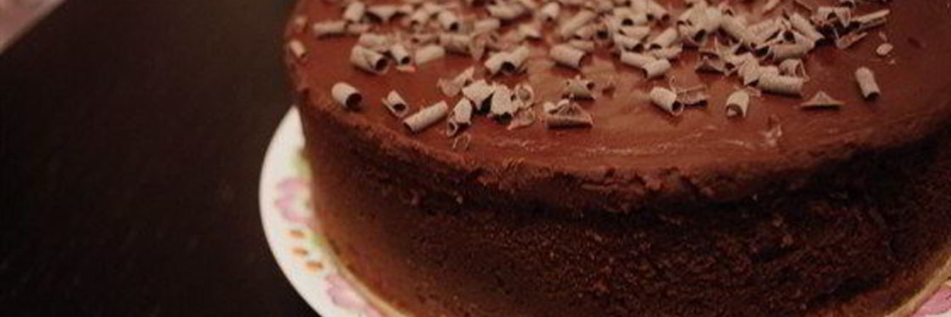 Насыщенный шоколадный чизкейк