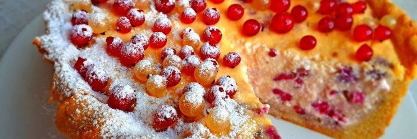 Нежный малиновый чизкейк с хрустящей корочкой