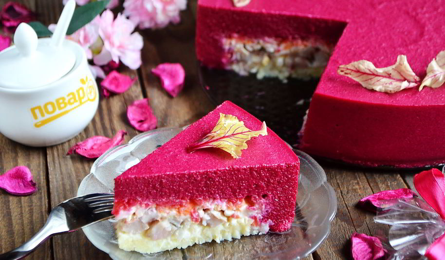 Рецепт селедочного чизкейка