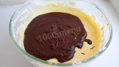 шоколадный чизкейк с вишней