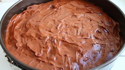 шоколадный чизкейк с вишней