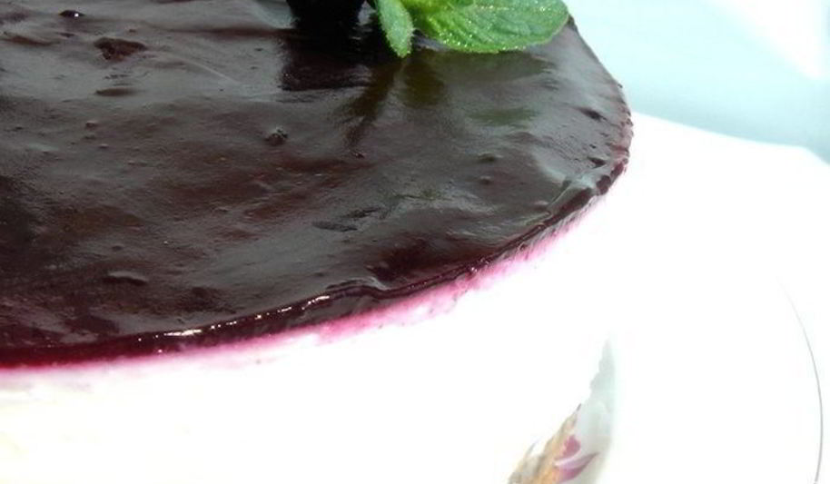 Рецепт смородинового чизкейка на хрустящей основе