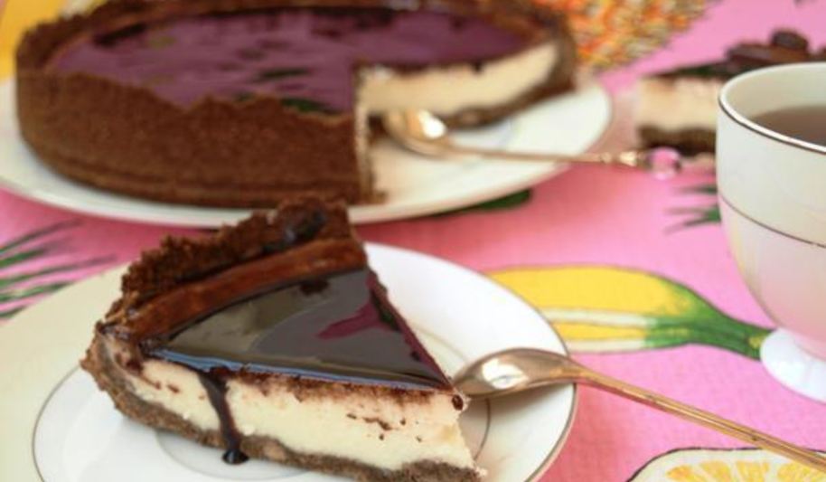 Рецепт сырного чизкейка с шоколадом