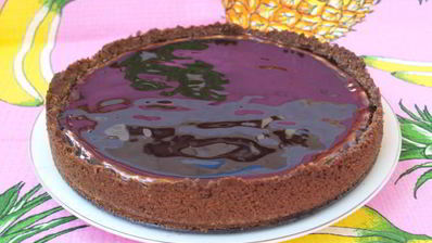 сырный чизкейк с шоколадом