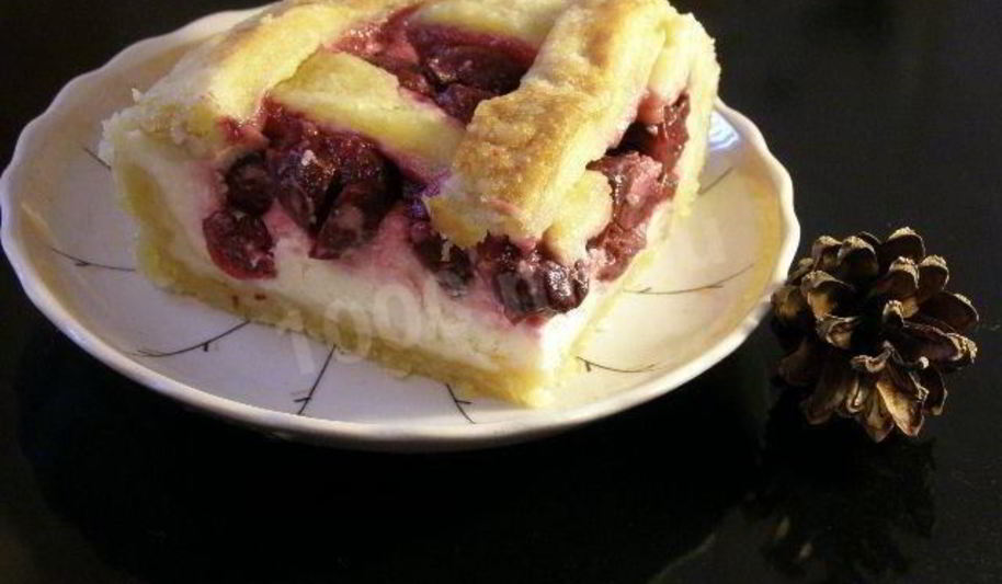 Рецепт вишневого вкусного чизкейка с вишней
