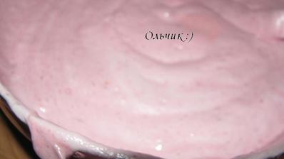 воздушный черри-чизкейк без выпечки