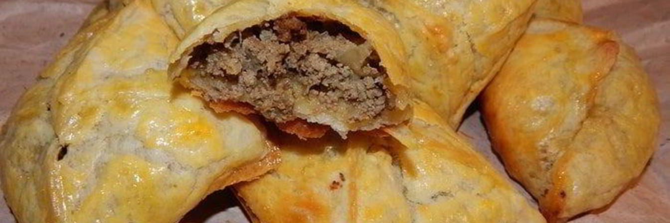 Домашние слойки с печенью