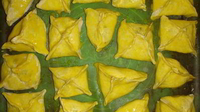 домашние слойки с печенью