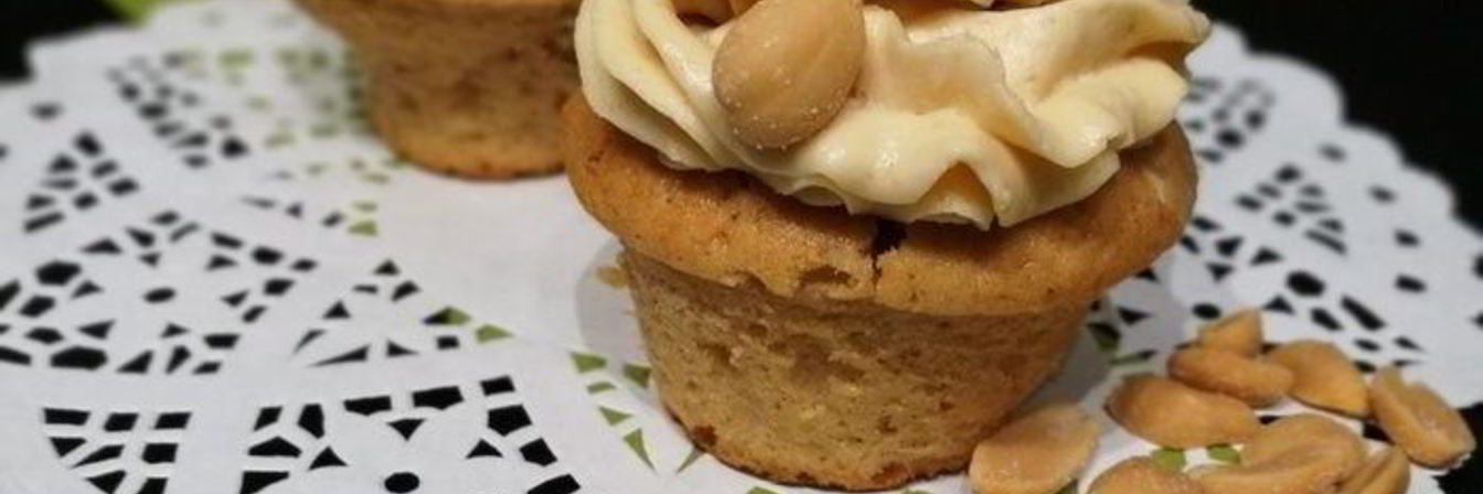 Арахисовые капкейки