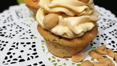 арахисовые капкейки