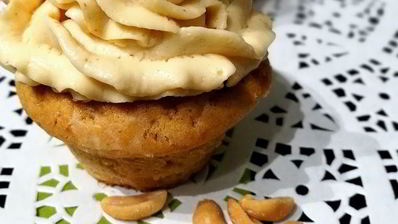 арахисовые капкейки