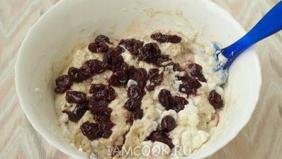 банановый кекс с вишней