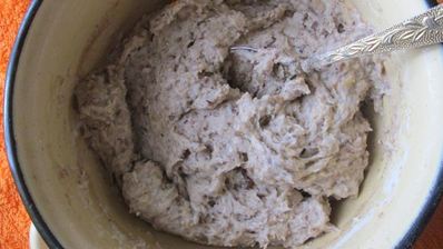 чечевичные кексы с цитрусовыми чипсами