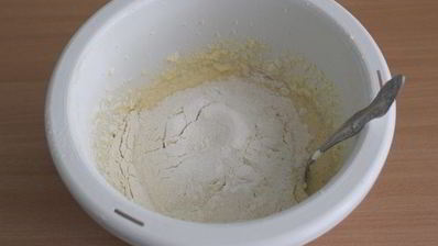 кекс с черникой