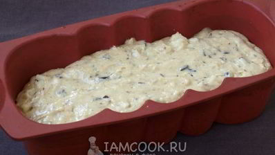 кекс с грушами и шоколадом