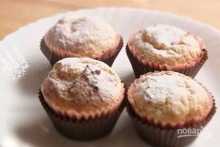 Кексики на сметане с конфетами