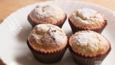 кексики на сметане с конфетами