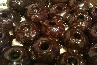 Кексики в шоколадной глазури