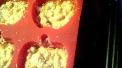 кексы творожные со штрейзелем наоборот