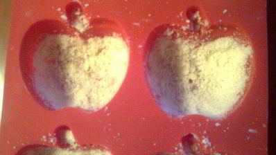 кексы творожные со штрейзелем наоборот