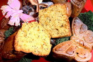 Маково-цитрусовые кексы Бабочки прилетели