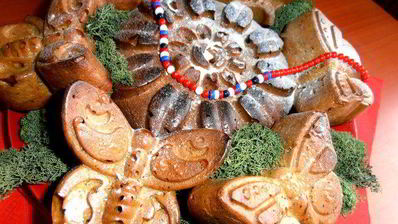 маково-цитрусовые кексы бабочки прилетели