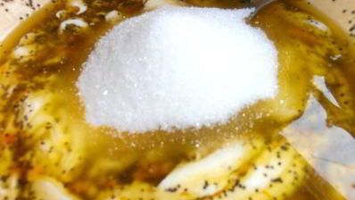 маково-цитрусовые кексы бабочки прилетели