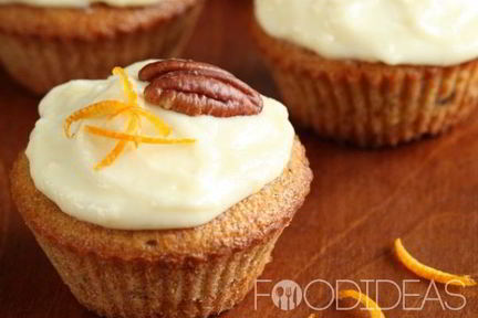 Морковные капкейки