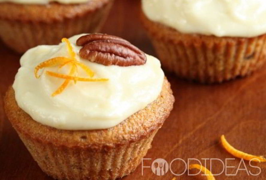 Морковные капкейки