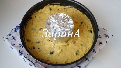 праздничный тыквенно-облепиховый кекс