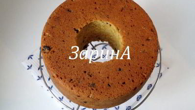 праздничный тыквенно-облепиховый кекс