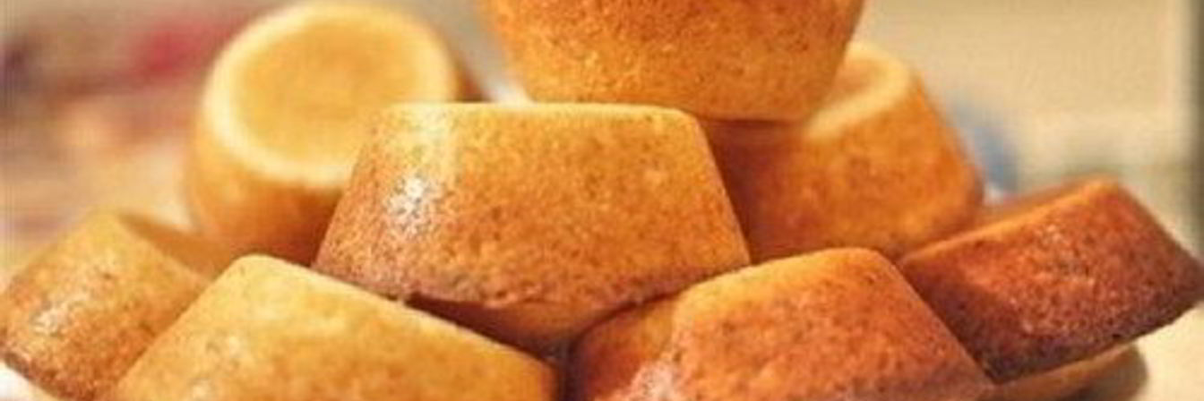 Простой кекс из творога