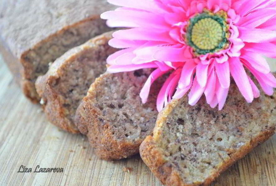 Пряный банановый кекс