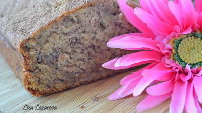 пряный банановый кекс