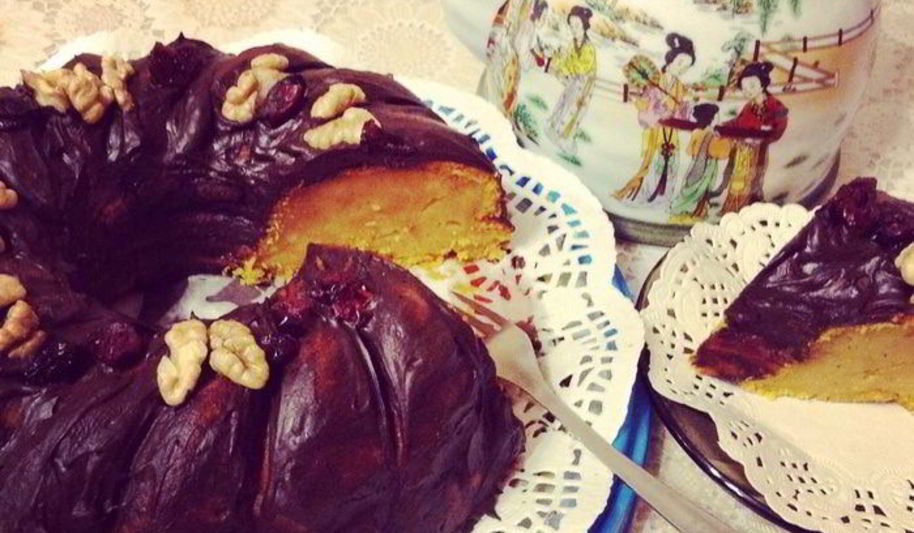 Рецепт пряного тыквенно-апельсиновый кекс