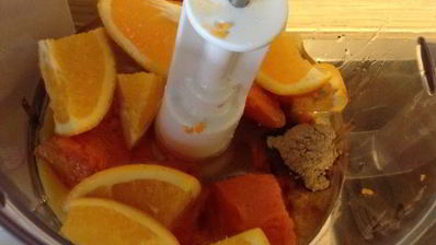 пряный тыквенно-апельсиновый кекс