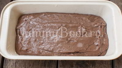 шоколадный кекс с грушами