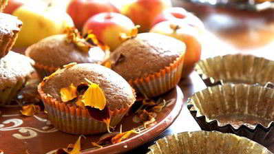 цветочные капкейки