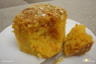 Творожно-морковный кекс