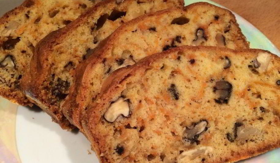 Рецепт тыквенного кекса с грецкими орехами