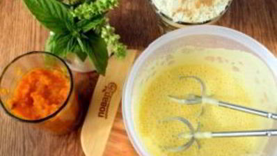 тыквенные кексы с лимонным кремом