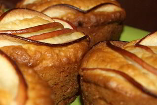 Яблочно-йогуртовые кексы