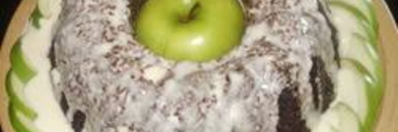 Яблочный кекс