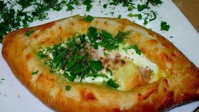 аджарские хачапури лодочка